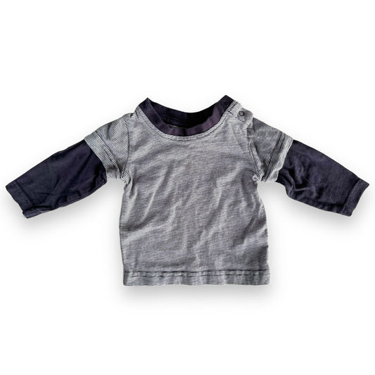 Stripe longsleeve - Size 3-6m