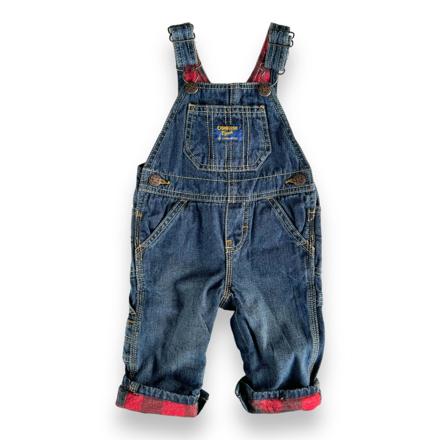 Lined OshKosh Overalls - 6M