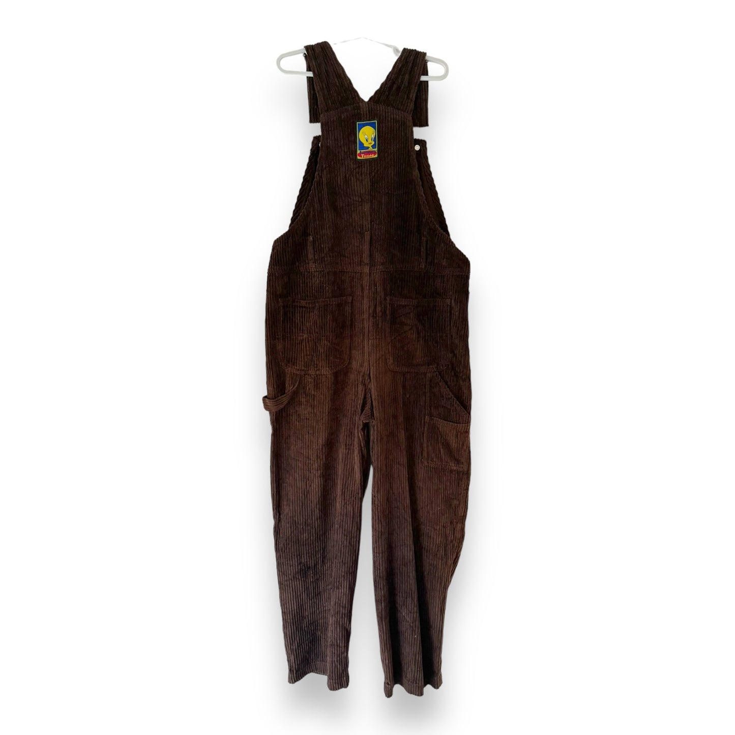 Tweety Corduroy Overalls - Size 12yrs