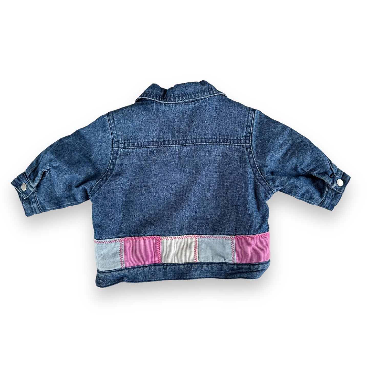 Vintage Denim Patchwork Jacket - 0-3m