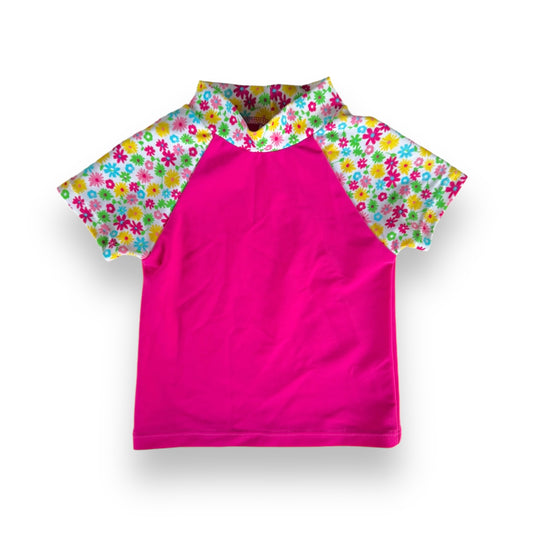 Floral Rash Top - 6-12m