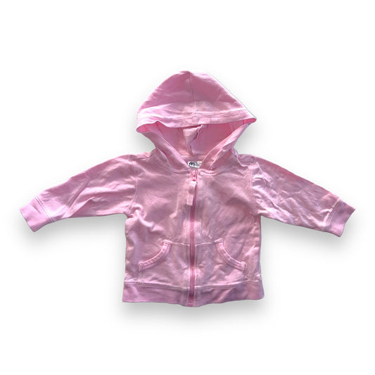 Pink hoodie - 3-6m