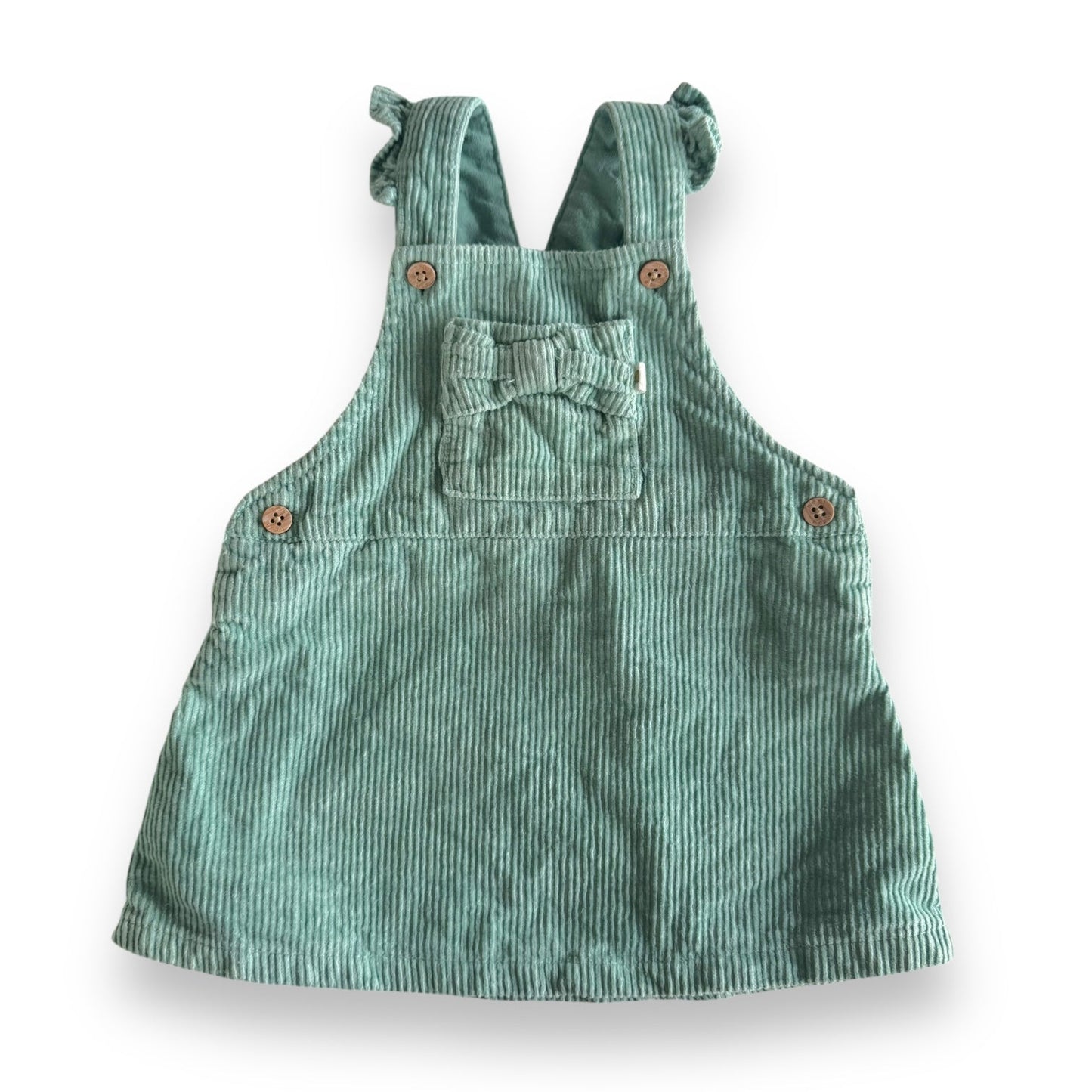 Corduroy Pinafore Dress - 3-6m