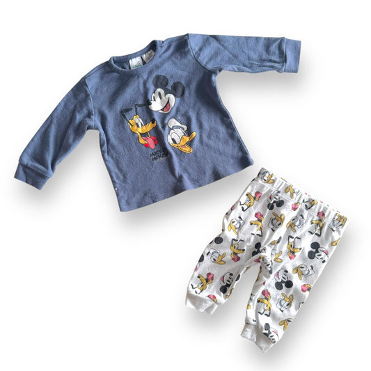 Mickey Mouse PJ set - 3-6m