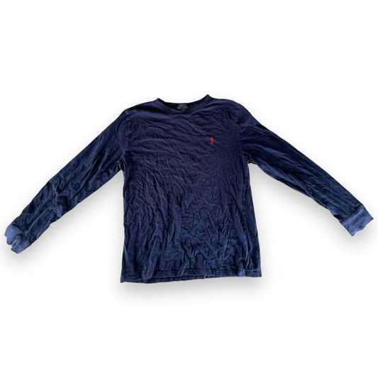 Ralph Lauren Navy Longsleeve - 18-20  youth